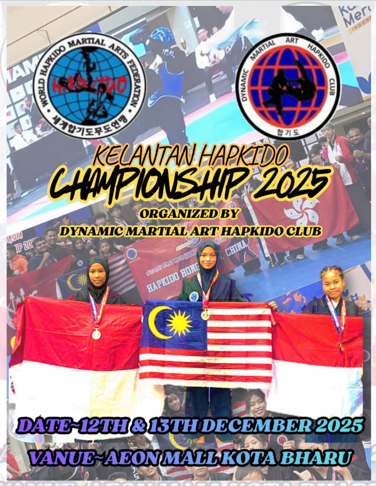 invitation kelantan hapkido championship 2025
